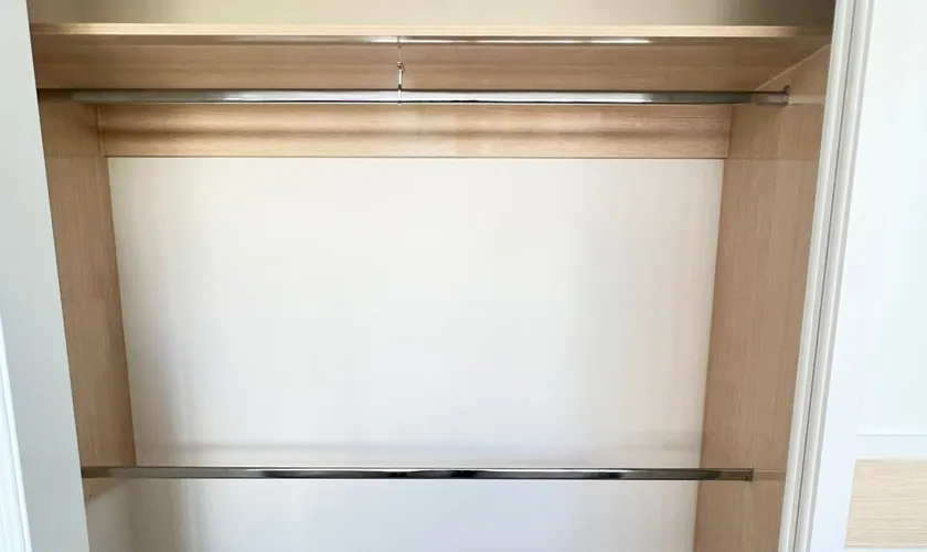 Maple hanging and drawers